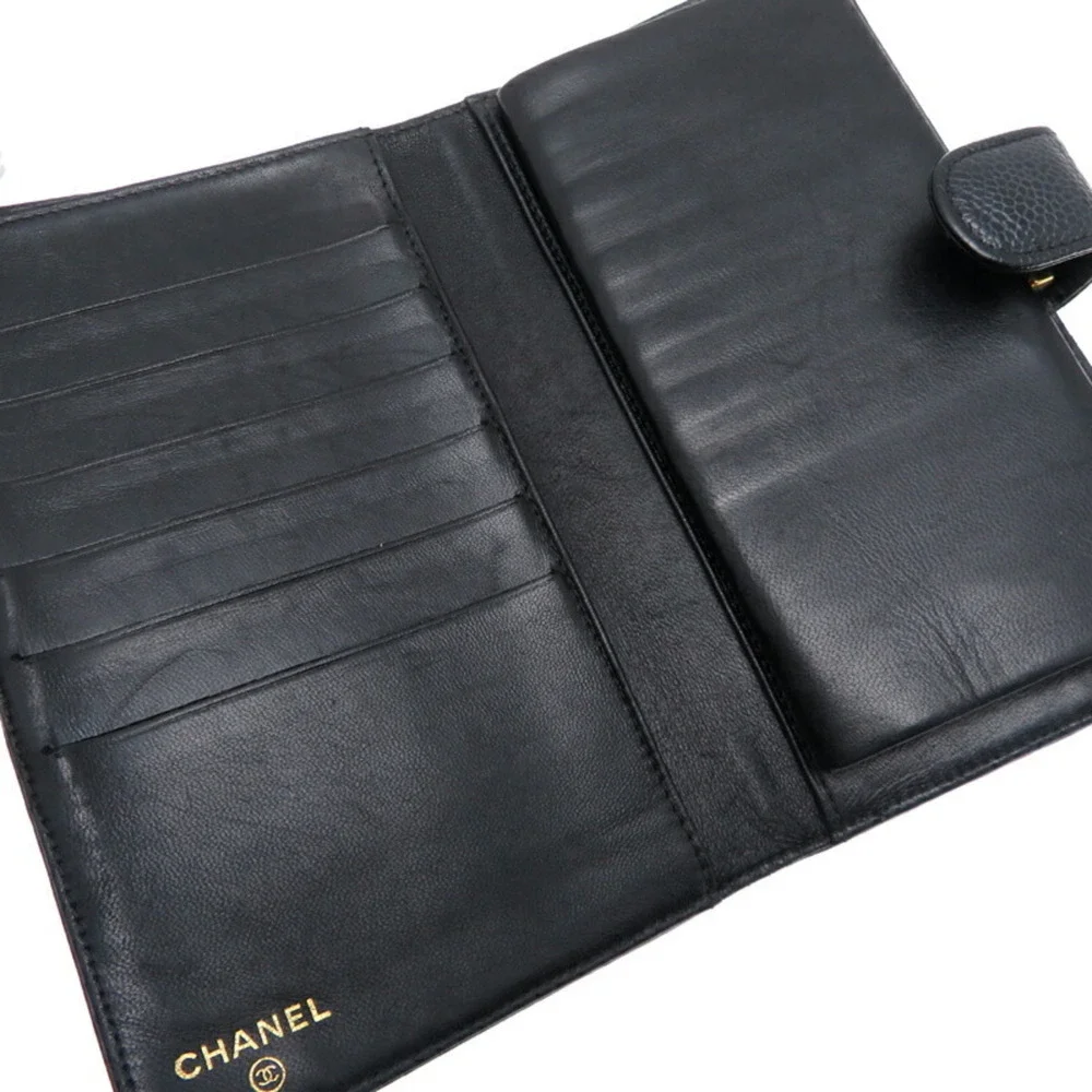 CHANEL black caviar